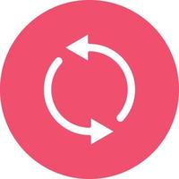 Loop Icon Style vector