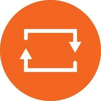 Rectangular Arrow Icon Style vector