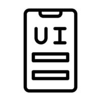 Ui Icon Design vector