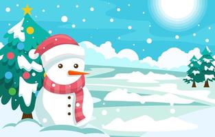 Christmas Winter Background vector