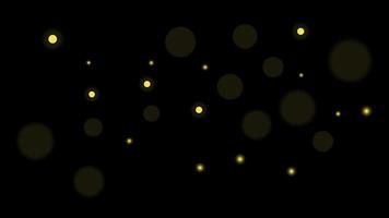 Abstract bokeh background for banner design. Christmas bokeh holiday decoration. Glowing light effect. Vector illustration.