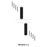 Window - White and Black - Square vector