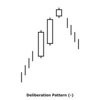 Deliberation Pattern - White and Black - Square vector