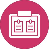 Corkboard Icon Style vector