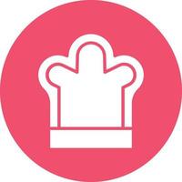 Chef Hat Icon Style vector