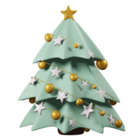 3d Kerstmis ornament png