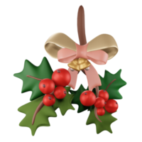 3d Natale ornamento png