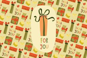 Vector set of various gift boxes. easy to edit. Flat design.