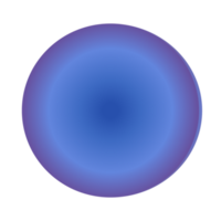 Kreis holographischer Farbverlauf, Kugelknopf. bunter holographischer flüssiger Kreisgradient des Neons, bunter weicher runder Knopf flacher klarer unscharfer Farbball png