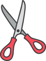 Hand Drawn scissors illustration png