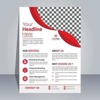 Corporate And Creative Flyer Design Template, Modern And Professional Flyer Design, Simple And Minimal Flyer Template, Flyer Design Template vector