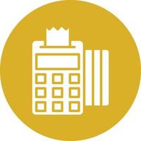 Pos Terminal Icon Style vector