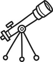 Hand Drawn cute binoculars star illustration vector