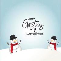 Christmas and happy New year 2023 Background vector