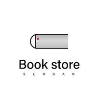 book logo design symbol vector