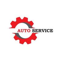 gear logo design symbol automotive vector