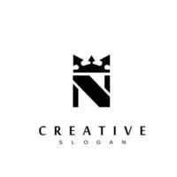 n logo design symbol vector