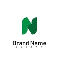 n logo design symbol vector