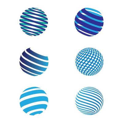 globe logo design symbol