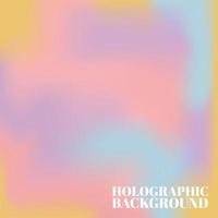 Holographic Background rainbow design hologram background vector