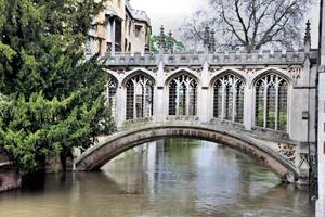 Cambridge in the UK in December 2021.. A view of Cambridge University photo