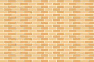 Brick wall house wall fence in brown tones form a layer many number before vector