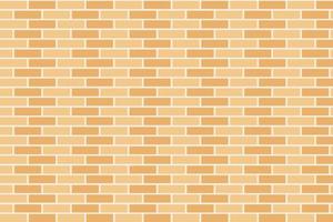 Brick wall house wall fence in brown tones form a layer many number before vector