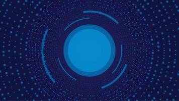 Futuristic business network concept. Hi-tech cloud connection technology background. vector