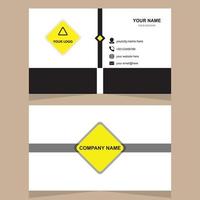 corporate business card template vector