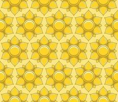 vector design pattern with lotus flowers
