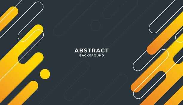 fondo oscuro y amarillo con diseño de forma abstracta. eps10 vector. vector
