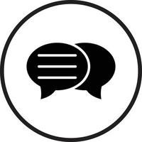 Message Icon Style vector