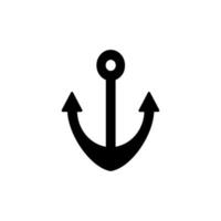 anchor icon vector design template