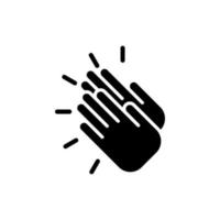 applause icon vector design template