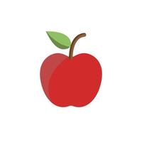 plantilla de vector de diseño de icono de manzana