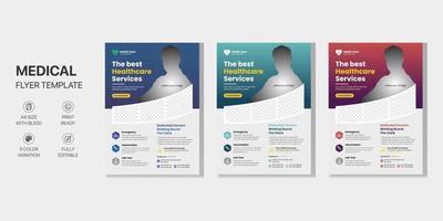 Corporate Business Healthcare Medical Hospital Flyer Template