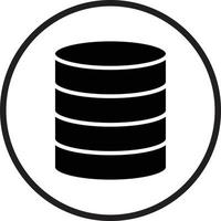 Database Icon Style vector