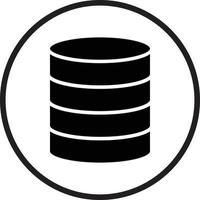 Database Icon Style vector