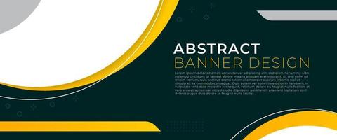 Abstract banner vector design, template background with copy space and editable