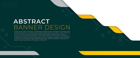 Abstract banner vector design, template background with copy space and editable