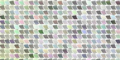 Light Green vector background with rectangles.
