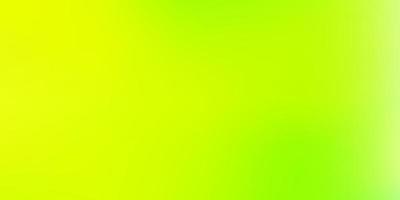 Light green, yellow vector blur background.