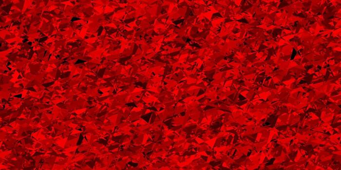 diseño de vector rojo claro con líneas, triángulos.