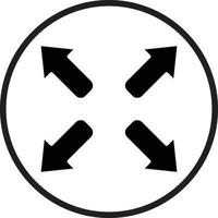 Maximize Icon Style vector