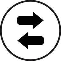 Transfer Icon Style vector