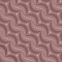 LIGHT CORAL ABSTRACT SEAMLESS PATTERN WITH CIRCLES HALF MOONS IN VECTOR