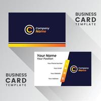 Vector Business cards and Modern Creative and Clean template.