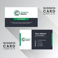 modern creative business card and name card