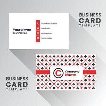 modern creative business card and name card,horizontal simple clean template vector design, layout in rectangle size.