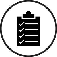 checklist Icon Style vector